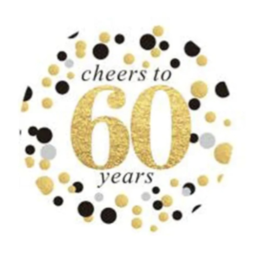 🌼5 For $30🌼Cheers to 60 years Stickers